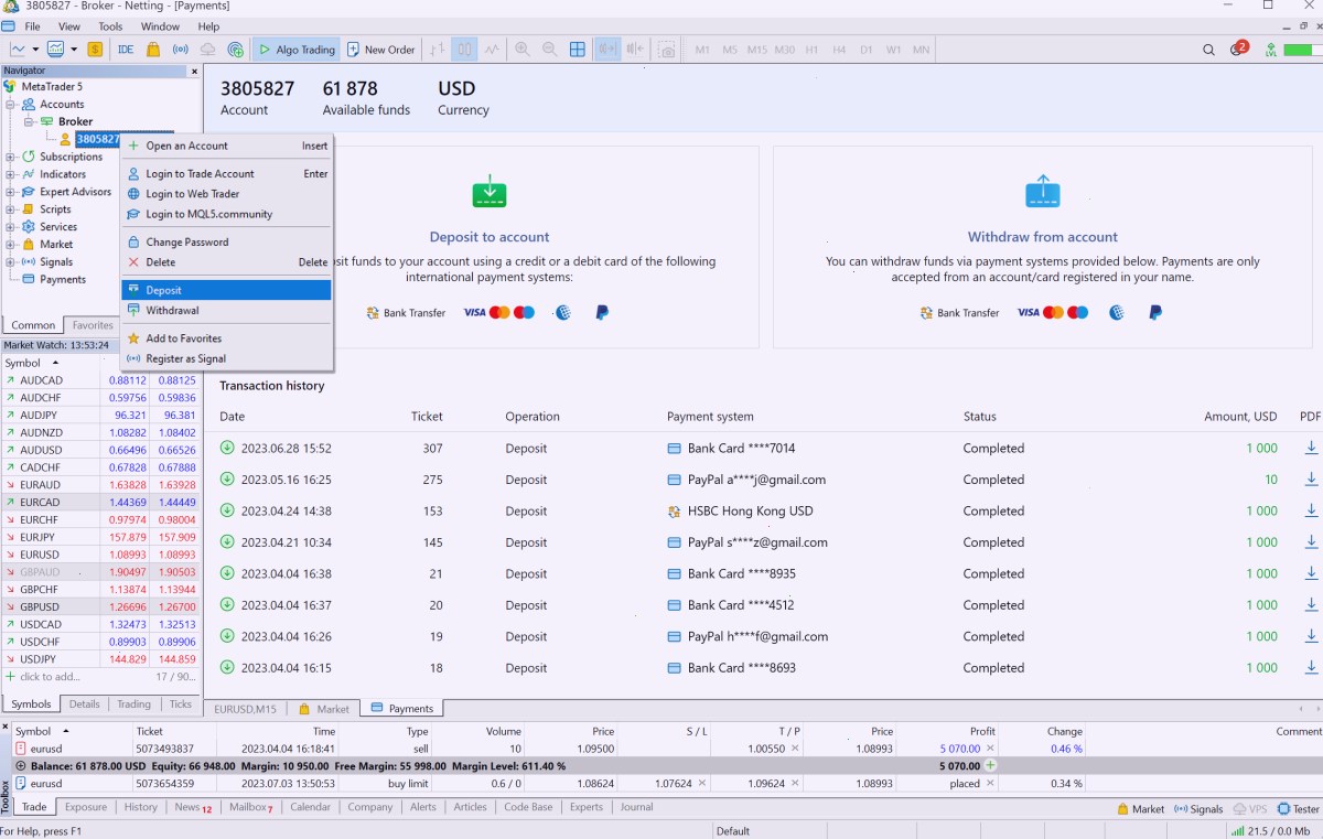 metatrader5_MT5官网_行情资讯与实用看盘工具入口：MetaTrader 5 build 3950：在程序端出入金，更新的交易报告（封面配图）